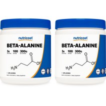 베타-알라닌 파우더 300g 2병, 2개, 단품, 단품