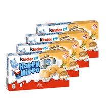 Kinder 해피 히포 헤이즐넛 5pcs Happy Hippo Hazelnut 4팩 103.5g