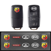 PVC 자동차 로고 원격 제어 키 배지 스티커 폭스 바겐 Magotan Passat B8 골프 7 Tiguan MK2 비틀 cc에 대, 01 1pcs_17 For Peugeot