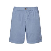 22SS 블루 퍼피자수 면혼방 밴딩숏팬츠 HZPA2B506B2