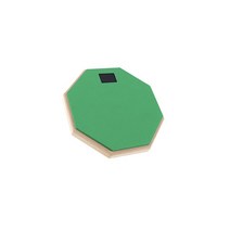 드럼 연습용 키트 8 인치 고무 나무 패드 초보자 연습 훈련 세트 조정 가능한 스탠드, CHINA, Green Drum