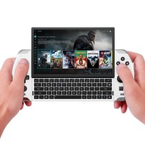 GPD win4 휴대용 모바일 게이밍 디바이스, 화이트 (16G+1TB)