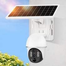 V380 실외 스마트 무선 이중렌즈 CCTV 홈카메라 P9 4G 태양열판, 본체