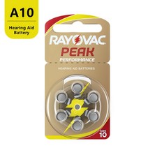 스티커사진기계RAYOVAC 여분의 아연 공기 60 PCS 고성능 보청기 배터리 A10 10A PR70, 01 10