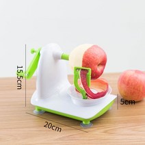 감자채전만들기 파인애플자르기 드럼통회전채칼 트라이앵글파채칼 쏨땀채칼 토마토꼭지돌려까기손으로 크랭, 02 Green