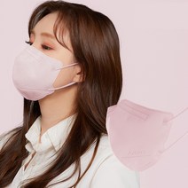 에어에이드 퍼스널컬러 2D 마스크 새부리형 대형, 1개입, 100매, 핑크