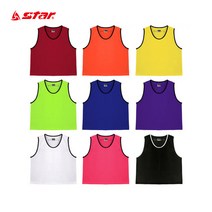 스타 스포츠팀 조끼 STAT-SW4003 JV SMALL, 형광그린
