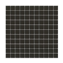 자기질모자이크타일 블랙무광25mm(1장), 접착식모자이크타일