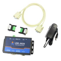 네트워크 장비 도구 산업용 2 직렬 포트 RS232 RS485 이더넷 TCPip 컨버터 서, UK plug