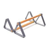 체조 피트니스 루틴 크로스핏 운동 스트레칭 팔굽혀펴기 45.7cm 18인치 61cm 24인치 길이의 목재 휴대용 패럴렛 바 다양한 색상 변형 세트 2/2