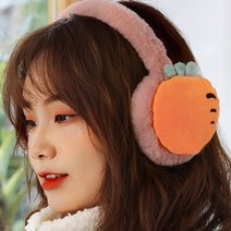 귀염뽀짝 과일 페이크퍼귀도리 귀마개 사이즈 조절가능