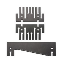 높이 레벨 측정기 휴대용 스텝 깊이 게이지 클리어 스케일 미터법/인치, 01 Metric system