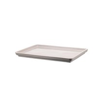 알레시 Alessi Serv.Plate Sgrey Tonale 서빙 플레이트 스톤 라이트 그레이, 14.25