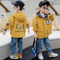 어린이 하이넥 집업 바람막이 점퍼