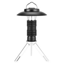 Explorer 2in1 무선 감성 캠핑랜턴 충전식 캠핑 조명 후레쉬 겸용, 블랙