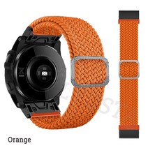 스트랩Garmin Fenix 5 5X Plus 6X Pro 3 HR 사파이어 7 7X Epix Loop 나일론 Smartwatch 손목 밴드 팔찌 용, 04 4_11 26mm Descent Mk1 MK2