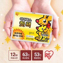 I&O 리빙공식 발핫팩 붙이는 흔드는 핫팩 군용 캠핑용, 아이리스 명품 붙이는 핫팩 30개