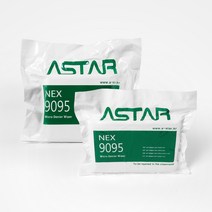 국산 ASTAR 극세사 와이퍼 NEX 6065S (6 x 6인치/ 15cm x 15cm) / NEX 6095S(6 x 9인치/ 15cm x 23cm) 무진보루100장/pk, 2) NEX 6095S 100장/1팩