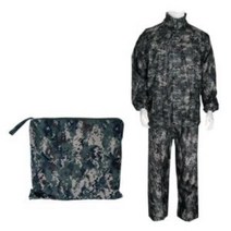 비옷 디지털 공병우의 상하세트 우의 군용품 비옷 우비 군용우의, XXL105