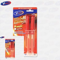 TYDL 4분 주사기 투명 에폭시 접착제 노즐형 25ML, 1개