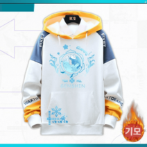 원신 후드티 맨투맨 빅사이즈 후드 프린트 풀오버 의상 오버사이즈