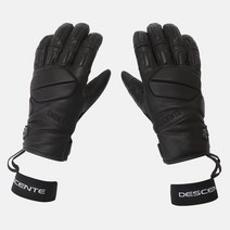 데상트 스키 오지 가죽 장갑 SN423SGLN1