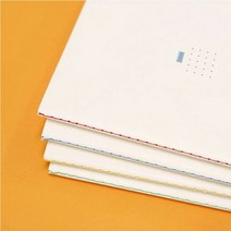 베이직 실제본노트 공책 신학기 학생 필기 선물, 디자인:베이직모눈, 단품