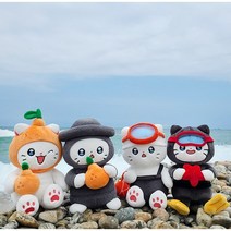 KC인증 한정판 제주 에디션 냐한 남자 춘배 인형 25cm 한라봉 돌하르방 해녀 고양이, 돌하르방 춘배
