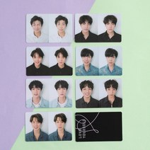 아이브포토카드 kpop bangtan boys laser print 포토 브로마이드, R 버전