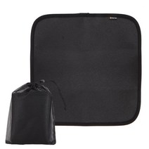 캠핑 방염매트 방염포 난연매트 난로 화로대 방열 시트, 블랙 M