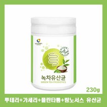 뉴트로 녹차 유래 유산균 230g 락토바실러스 플란타룸 람노서스 루테리 가세리 모유 김치 엘지지 lgg 생존 GTB1 위건강 추천, 1개