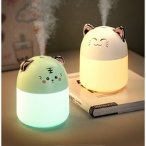 자연 기화식 가습기 필터형 화산 가열식 필터기 미니 천연 250ml, D