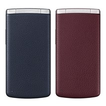 LG 젠틀폰 LG-F580L 알뜰폰 효도폰 학생폰 공기계 폴더폰 모든 통신사 사용 가능, 버건디(중고)