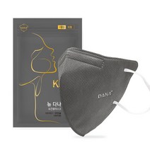 다나마스크 KF94 뉴 다나 온숨 대형 그레이 새부리형 25매 50매