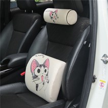 차량용 메모리폼 목 쿠션 허리쿠션 등받이 16종, G