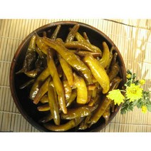 [배가원] 고추 장아찌 맵지않은맛 500g, 단품