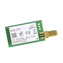 GHSHOP 무선 RF 모듈 E32-433T20DC 스토어 구성 요소 데이터, 49x21x13mm, 녹색, 1