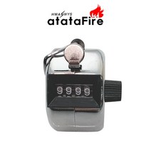 AtataFire 아타타파이어 계수기 숫자 카운터 카운팅 메탈 개수기 휴대용 한강사 계수기/카운터, 1개