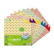 종이나라 2000 만능 엠보무늬 색종이1 1갑 5개입