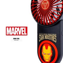 씨즌FARM MARVEL 미니 손선풍기 아이언맨 3단 POWER 휴대용