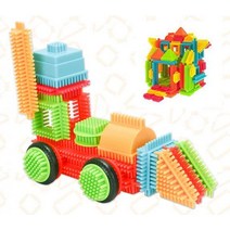 고슴도치블럭 유아용 어린이 장난감 168PCS