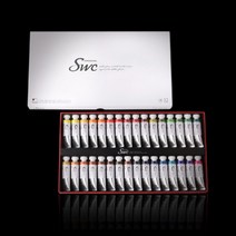 일음쇼핑^^m신한 swc 수채화물감 15ml 32색 K 고급 전문가 세트 전문가용 입시용 채색 세트용일medi^^, ab^^선택없는