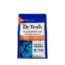 닥터틸즈 퓨어 엡섬 솔트 소킹 솔루션 프리&포스트 워크아웃 1.36kg