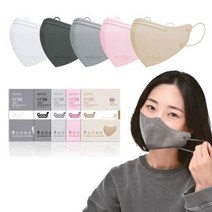 (오늘출발) 국산 굿매너 kf94 컬러 마스크 새부리형 방역 보건용 황사 비말 귀편한 귀안아픈 베이지 핑크 그레이 블랙 화이트 대형 중형 30매, KF94굿매너 새부리형 (베이지/대형) 30매