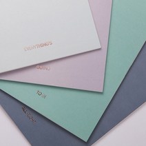 메시지중철노트 L, 네이비