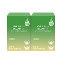 알티지 오메가3 DHA 매니저 780mg 60정, 2개, 60캡슐