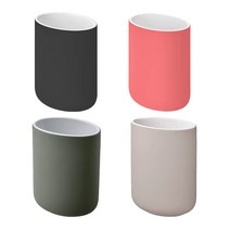 이케아 EKOLN 에콜른 칫솔꽂이/도자기/수납/펜/연필꽂이/욕실용품/데스크소품, 그레이그린_004.967.98