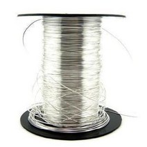실버 와이어 20개 DIY 솔리드 9999 스털링 팔찌 목걸이 귀걸이 고급 보석 가공, 0.6mmx100cm