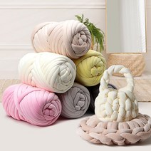 벨벳 자이언트얀 1kg 뜨개질 가방 털실 손뜨개실 빅얀 8230967EA, csmun500 다팔자csmun500 브라운, csmun500 다팔자csmun500 본상품선택