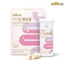 소버스 이너윌 유산균 5.1g, 30정, 1개